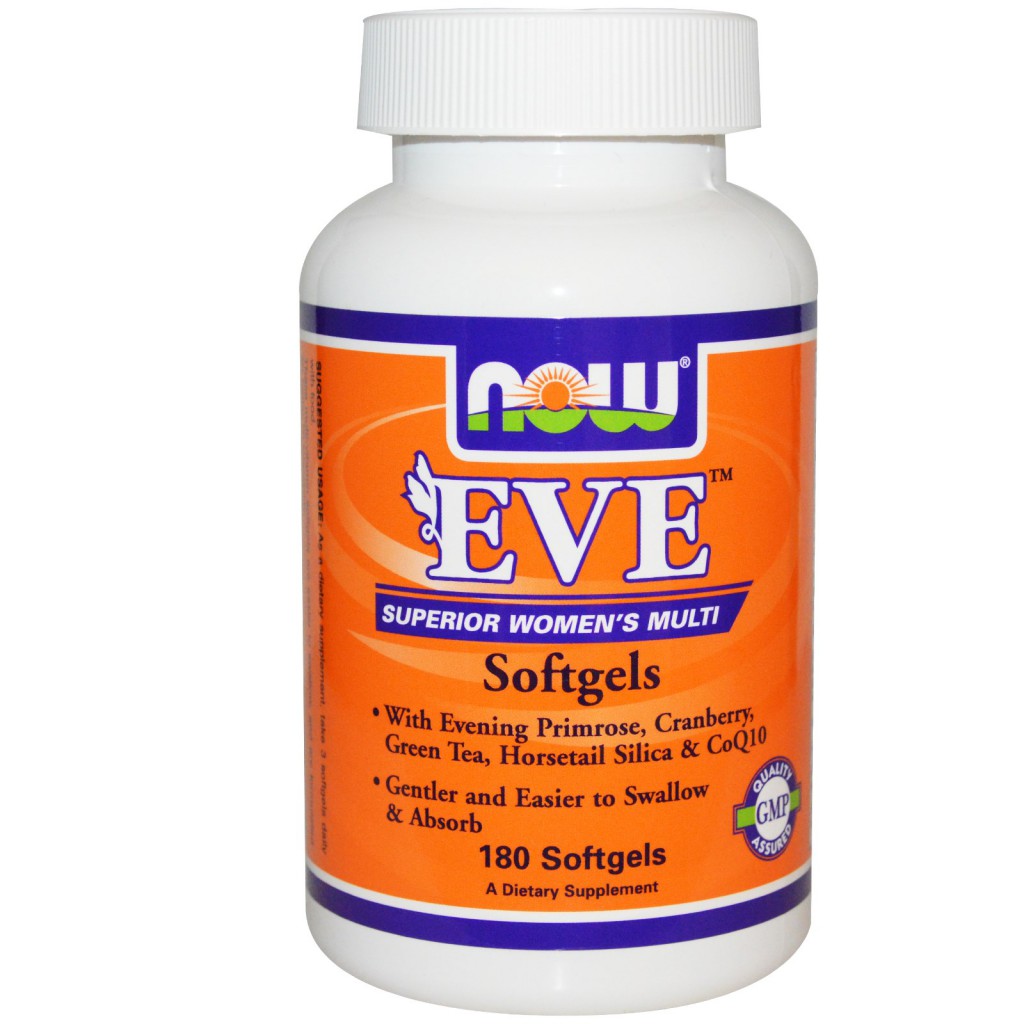 Now Foods, EVE Superior Women's Multi Softgels, 180 Softgels