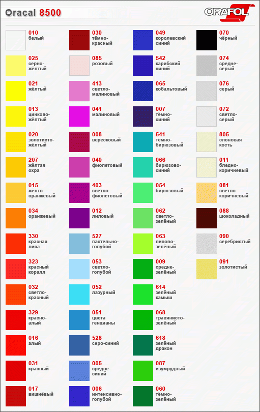 , ()  Oracal 8500.  ,     .    , , .      , .