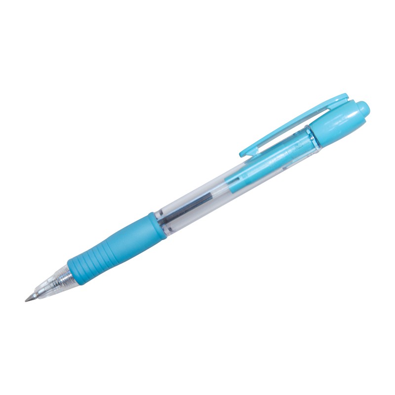 Ручка шариковая автоматическая SUPER GRIP, синяя, 0,7мм, корпус ассорти 39,05.jpg