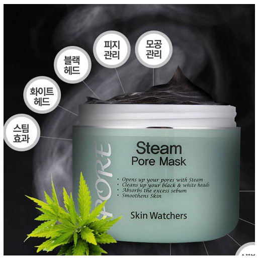 Steam pore mask 100ml. 13$ 754p