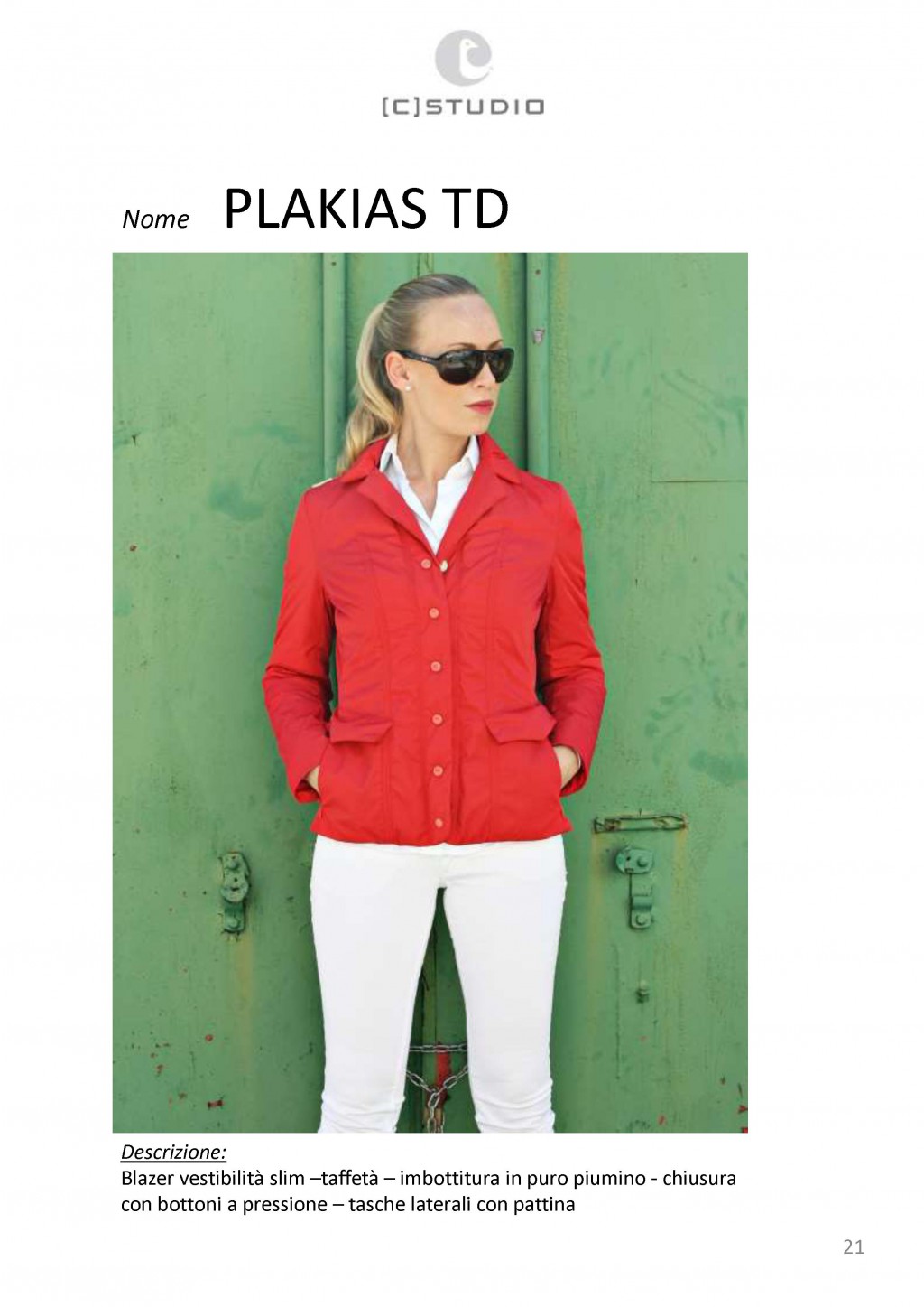 PLAKIAS TD GIACCA