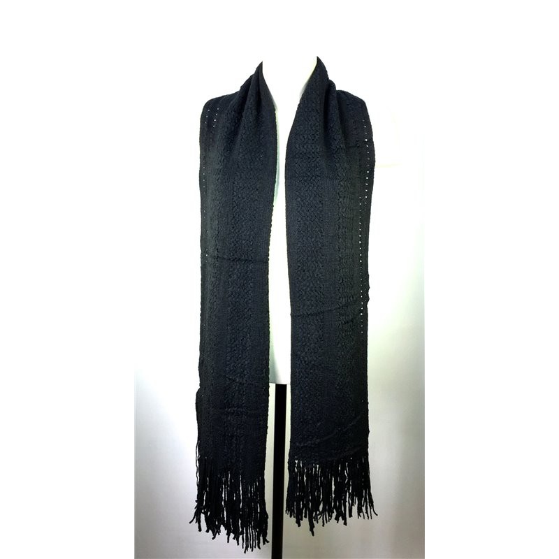 Шарф SLV SCARF BLACK 1 цена 150 р..jpg