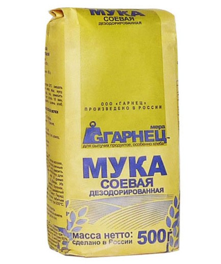 Мука Гарнец Соевая 500г 74,22