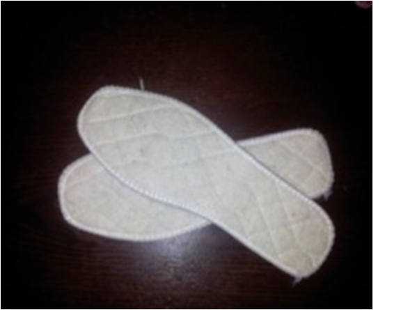 Стельки из овечьей шерсти.