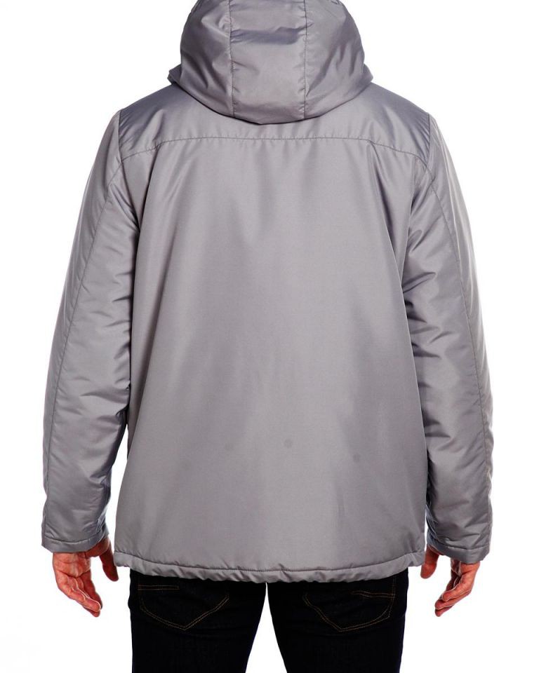 Куртка средней длины на утеплителе 15508 DarkGrey 2.jpg