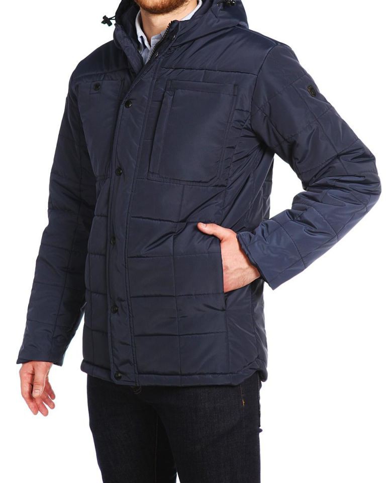 Куртка средней длины на утеплителе 15506 Navy 3.jpg