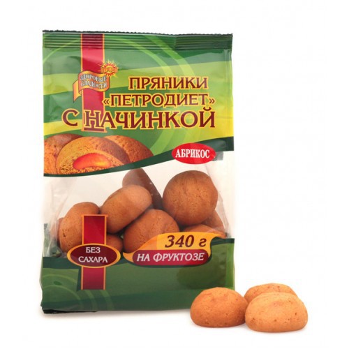 Пряники Петродиет Абрикос на фрукт 340г 6 мес .jpg