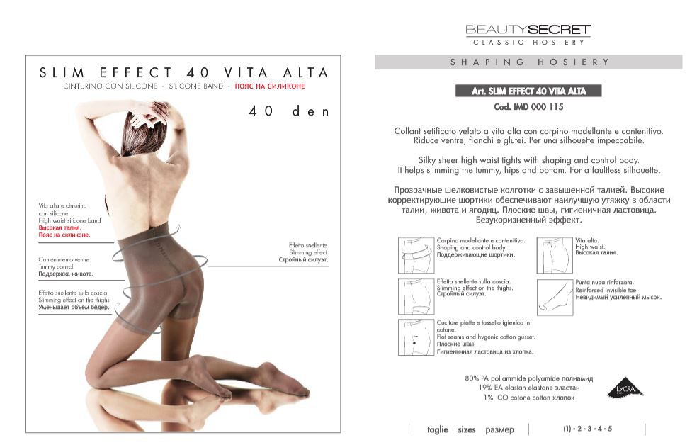 SLIM EFFECT VITA ALTA 40. 348,97+%