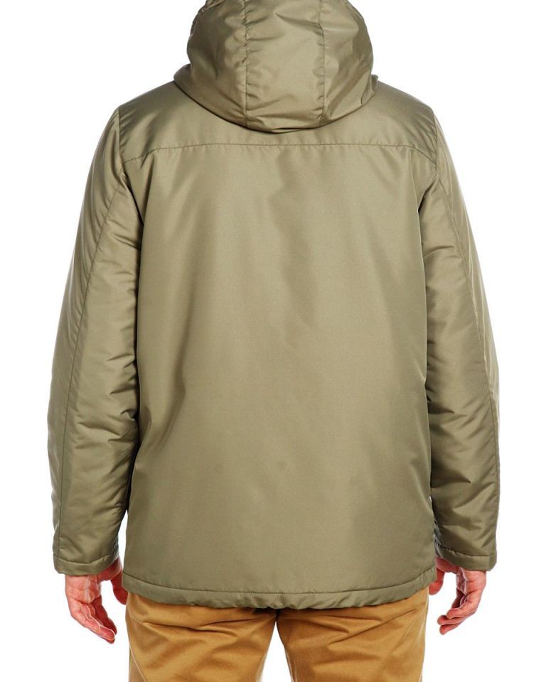 Куртка средней длины на утеплителе 15508 Khaki 2.jpg