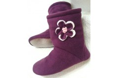 Угги с цветочком