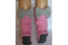 Тапочки - угги бантики