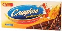 Шокол плитка ГрантСервис Хрустящая с вафлями на фрукт 80г	9 мес
