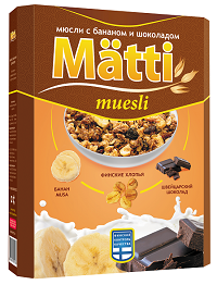 Мюсли Matti  Банан и Шоколад