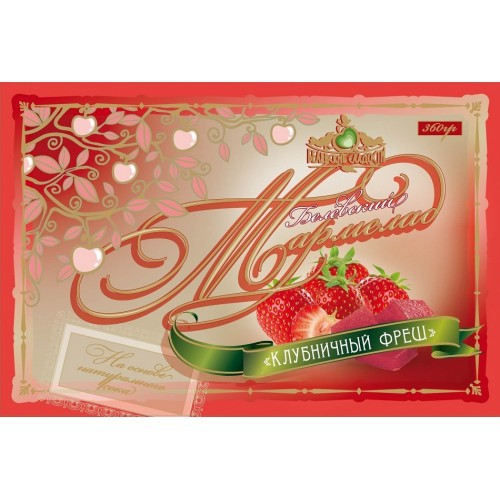 Белёвский мармелад Клубничный, 360г 82руб