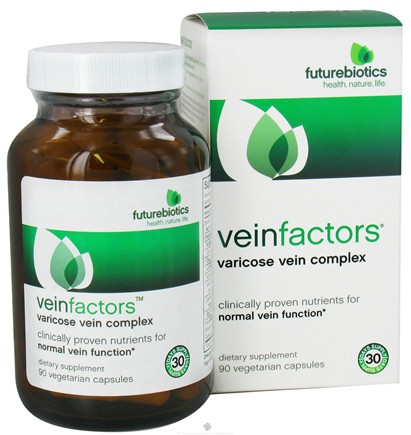 FutureBiotics, VeinFactors, Varicose Vein Complex, 90 Veggie Caps, $15.52.jpg