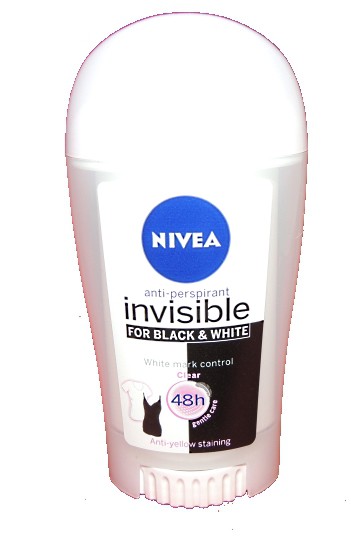 - NIVEA INVISIBLE FOR BLACK&WHITE 48 H, 40 .  270 .