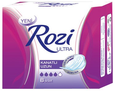 ROZI ULTRA PAD LONG 8 x 24  ,      50 .