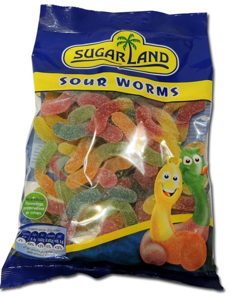   SUGARLAND SOUR WORMS, 400 . 300 .