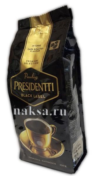    PAULIG PRESIDENTTI Black label, 250 . 470 .