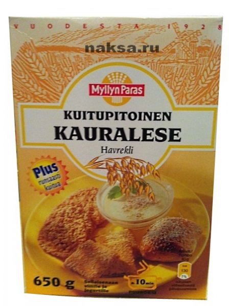   Myllyn Paras Kuitupitoinen kauralese 650 . 230 .