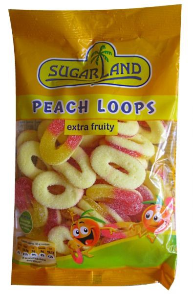   SUGARLAND PEACH LOOPS, 400 . 300 .