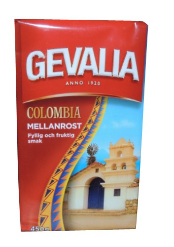   GEVALIA COLOMBIA Mellanrost, 450 . 520 .