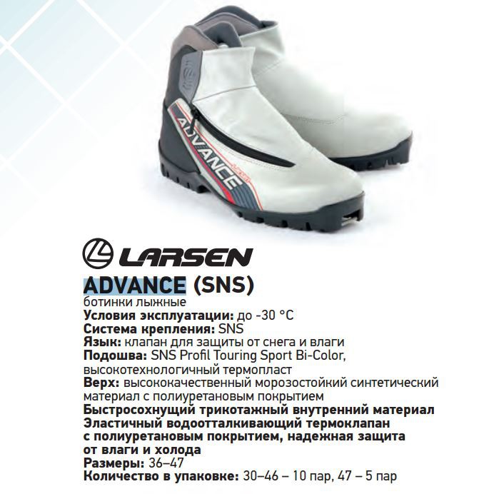   Larsen Advance . (SNS) 1581,00