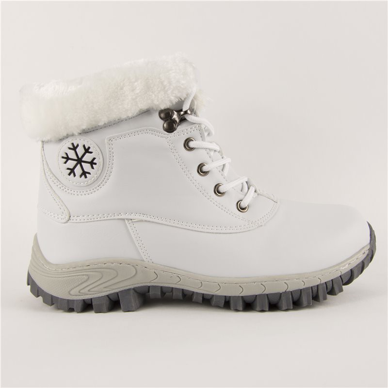 Ботинки зимние женские Артикул:  OM-8010-02-white цена 990 руб.