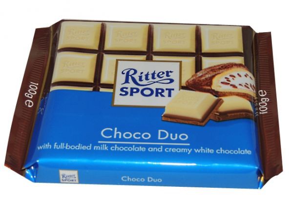  RITTER SPORT Choco Duo, 100 . 170 .