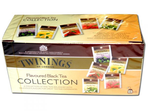  TWININGS Flavorite Black Tea COLLECTION ,  5  (25 ). 290 .