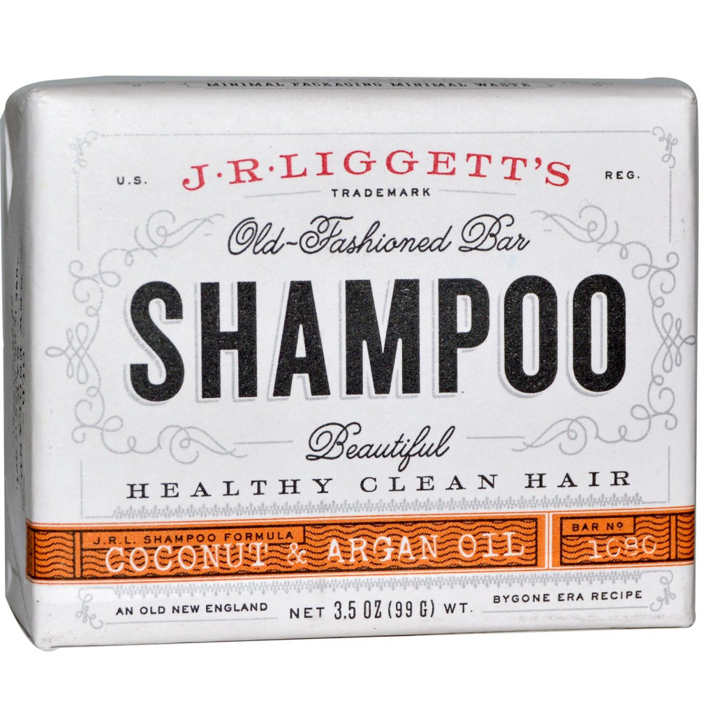 J.R. Liggett's, Old Fashion Bar, Shampoo, Coconut & Argan Oil, 3.5 oz (99 g)