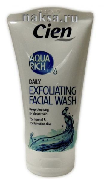    CIEN face Gentle EXFOLIATING FACIAL WASH Moisturising AQUARICH, 150 .  230 .