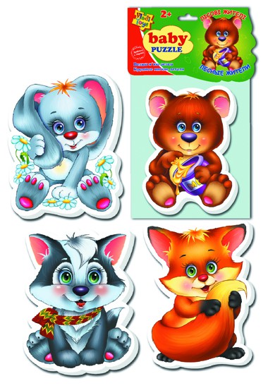 VladiToys.   (Baby puzzle) .VT1106-09   99,9