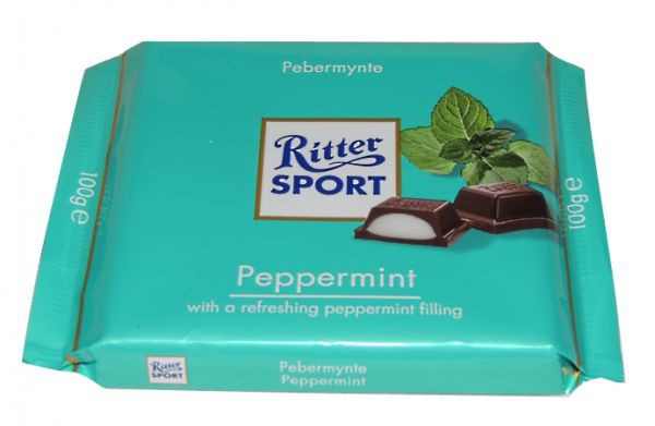  RITTER SPORT Peppermint , 100 . 170 .