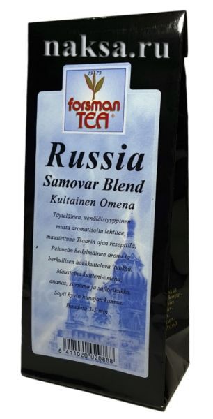   FORSMAN TEA Russia Samovar Blend Kultainen Omena, 60 . 230 .