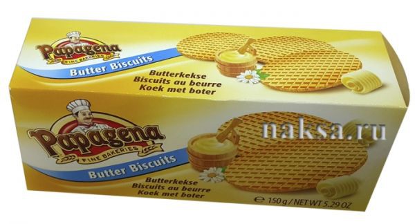   PAPAGENA Butter Biscuits, 150 . 160 .