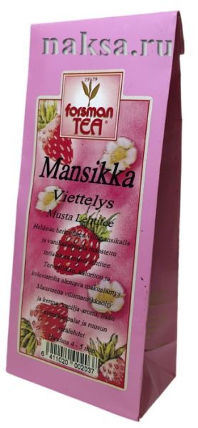   FORSMAN TEA Mansika Viettelys, 60 . 230 .