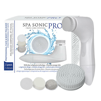 Spa Sonic Skin Care System Pro White 4300