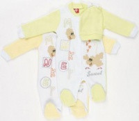 Комбинезон дет. с шапочкой Flobaby обезьянка р.62