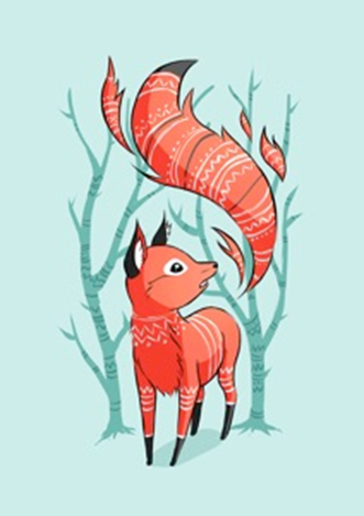 Winter Fox.     395 .