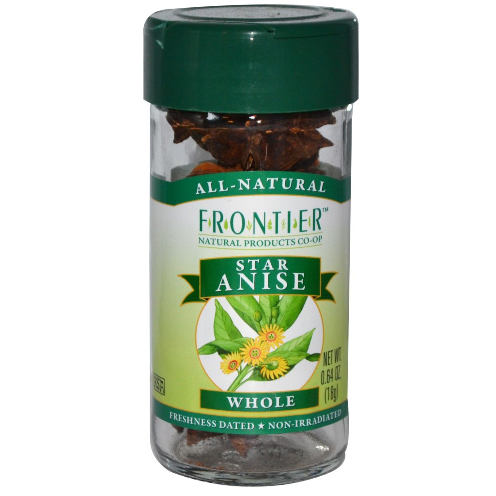 Frontier Natural Products, Star Anise, Whole, 0.64 oz (18 g)