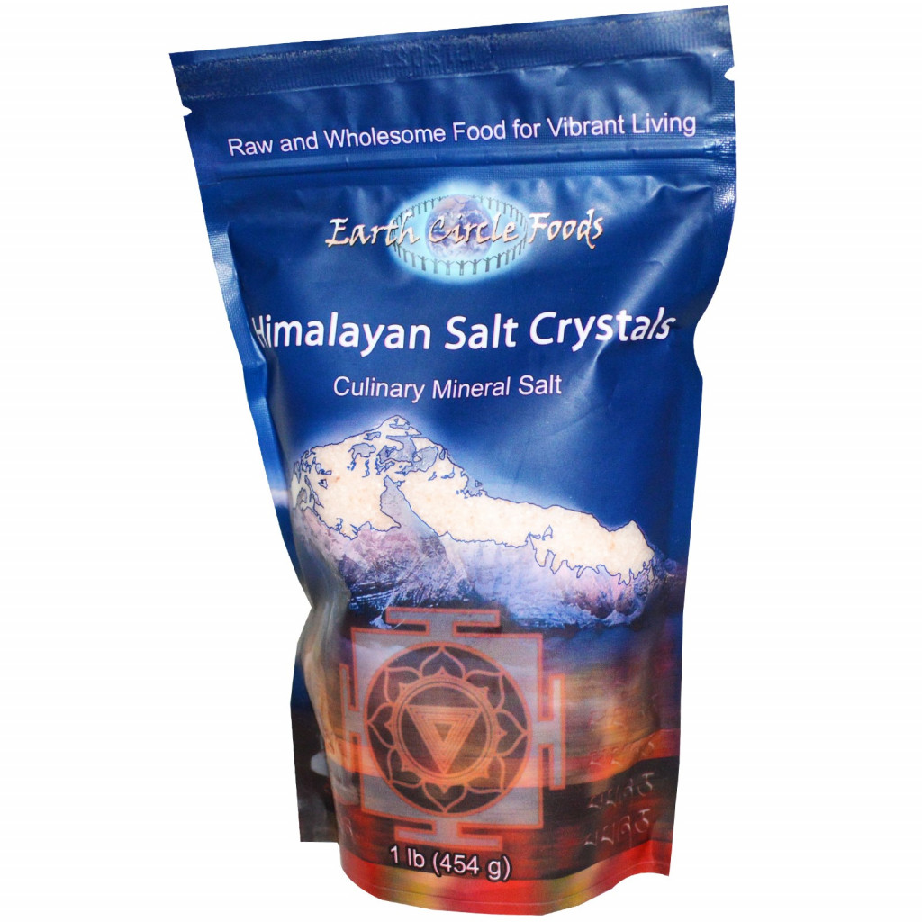 Earth Circle Organics, Himalayan Salt Crystals, 1 lb (454 g)