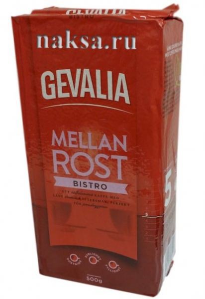   GEVALIA MELLAN ROST Bistro, 500 . 520 .