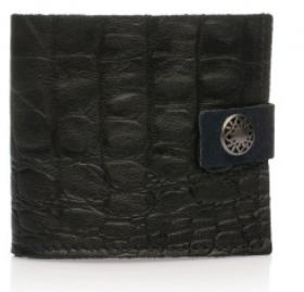 Портмоне Slim Black Croco.