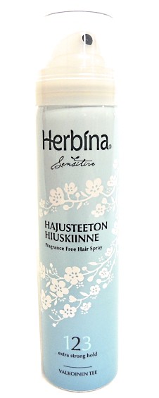 -   HERBINA Hajusteeton Hiuskiinne, 75 .  230 .