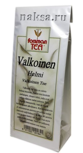   FORSMAN TEA Valkoinen Helmi, 60 . 340 .