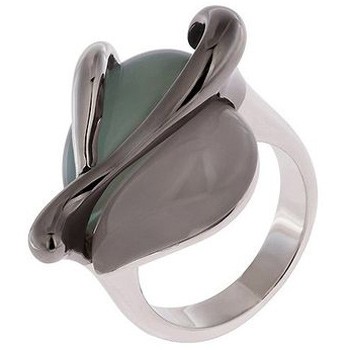 Кольцо с агатом, кварцем из серебра 2900р