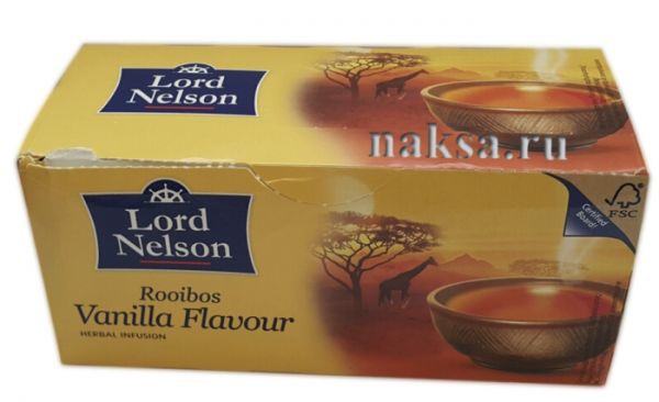  LORD NELSON Rooibos Vanilla Flavour, 25 . 200 .