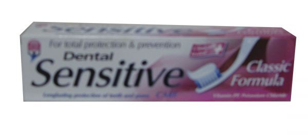   Dental sensitive classic formula, 100 .  210 .