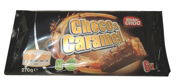   Mister CHOC Choko&Caramel 6 , 270 . 260 .